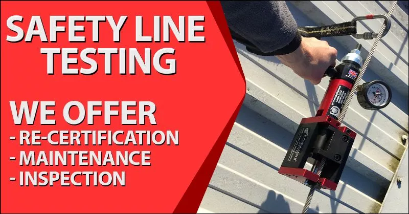 Safety Line Testing Winchcombe Roofing - Winchcombe, Gloucestershire